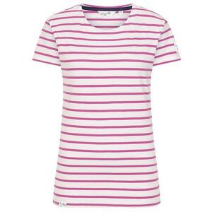 Lazy Jacks Womens/Ladies Breton Top / Raspberry